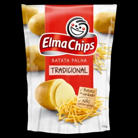 BATATA PALHA ELMA CHIPS TRAD 110G