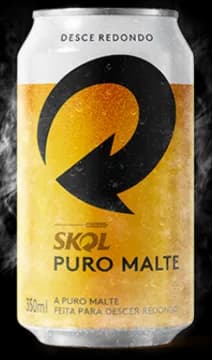 SKOL PURO MALTE LT 12X350ML