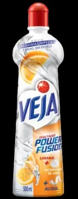 M, USO VEJA POWER FUSION LARANJA 500ML