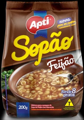 SOPAO APTI FEIJAO C/MACARRAO 12X180