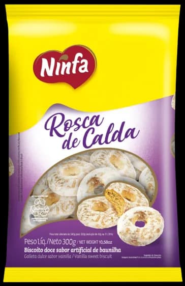 BISC NINFA ROSCA CALDA 20X250G