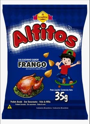 SALG, ALFITOS FRANGO 35G C/30
