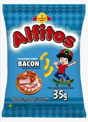 SALG, ALFITOS BACON 35G C/30