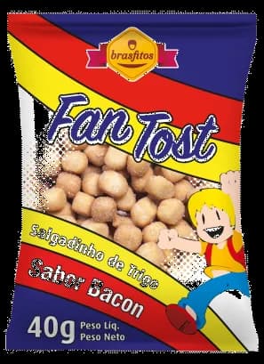 SALG, FAN TOST BACON 40G C/25