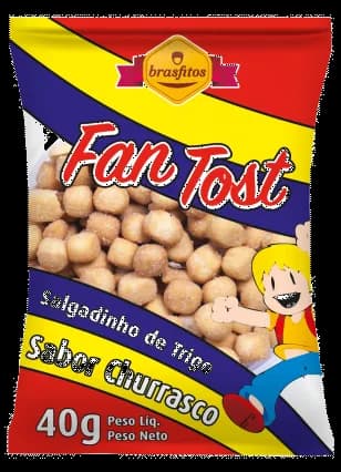 SALG, FAN TOST CHURRASCO 40G C/25