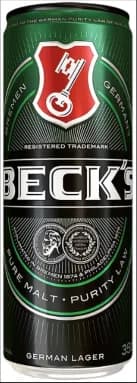 BECKS SLEEK LATA 8X350ML