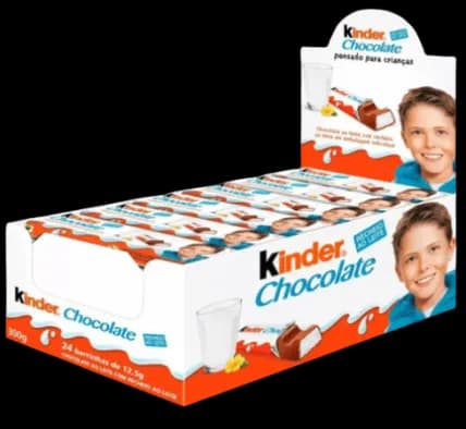 CHOC KINDER BARRINHA 24X12,5G