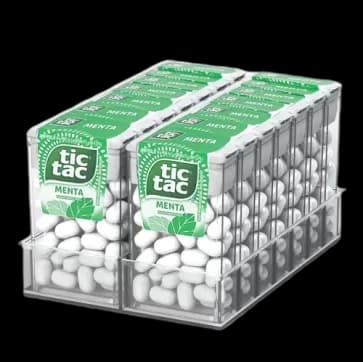 PASTILHA TIC TAC MENTA 14X14,5G
