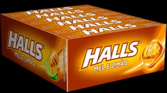 HALLS MEL E LIMAO C/12