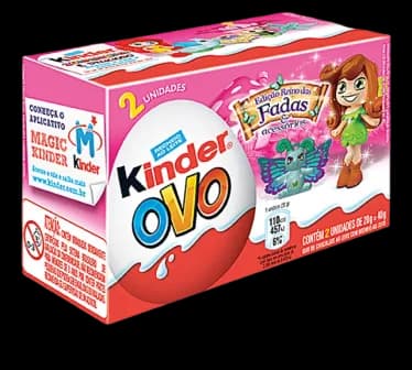 CHOC, KINDER OVO FADAS 2X20G C/3