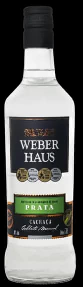 CACHACA W HAUS PRATA 700ML