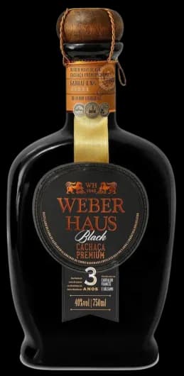 CACHACA W HAUS PREMIUN BLACK 750ML