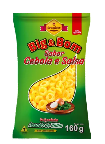 SALG, BIG BOM CEBOLA SALSA 160G C/10