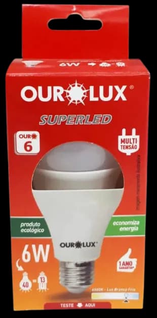 LAMP, OUROLUX LED 6W C/10