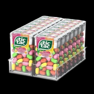 PASTILHA TIC TAC MIX DE FRUTAS 14X14,5G