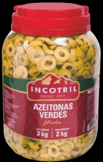 CONS AZEITONA INCOTRIL FATIADA 2KG