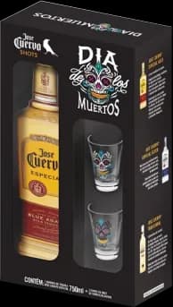 EST TEQUILA JOSE CUERVO OURO 750ML + 2 COPO