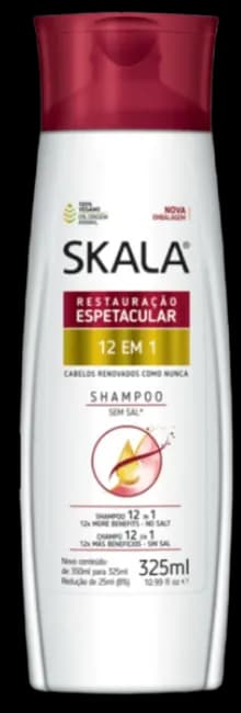 SHAMPOO SKALA 12 EM 1 325ML