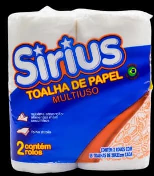 PAPEL TOALHA COZ, SIRIUS 55FLS 12X2