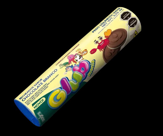 BISC, REC, GLUB CHOC BCO 30X100GR