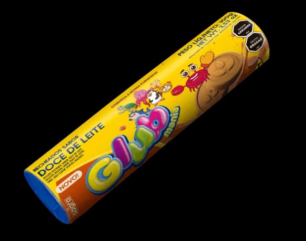 BISC, REC, GLUB DOCE LEITE 30X100GR