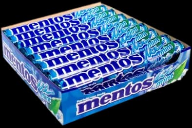 MENTOS ICE MINT 600G C/16