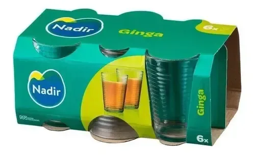 COPO VDR GINGA 280ML C/6