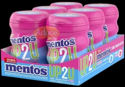 MENTOS POTE UP2U MENTA / TUTI 6X56G
