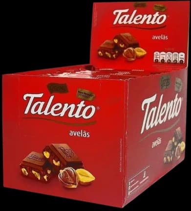 CHOC TALENTO AVELA 12X85G