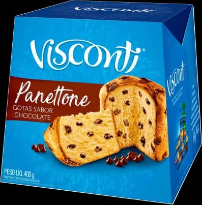 PANETTONE VISCONTI CHOC, 18X400G
