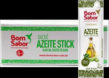 SACHE AZEITE OLIVA BOM SABOR 4ML C/200