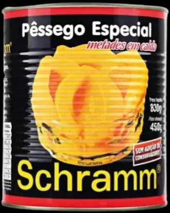 PESSEGO CALDA SCHRAMM MET 12X450G