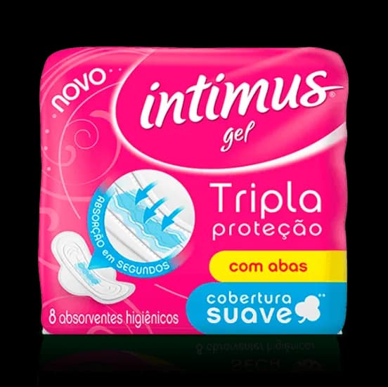 ABSORV INTIMUS SUAVE C/ABAS C/8