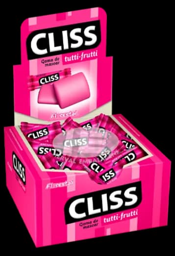 CHICLE CLISS TUTTI-FRUTTI 280G
