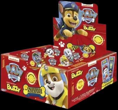 CHICLE BUZZY PATRULHA T FRUTI 360G C/90