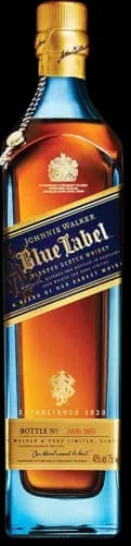 WHISKY J,W, BLUE LABEL 750ML