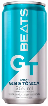 SKOL BEATS GIN TONICA LT 8X269ML