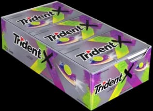 CHICLETE TRIDENT XFRESH SENSES C/21
