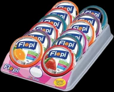 BALA FLORESTAL FLOPI SORT S/ACUCAR 12X40G