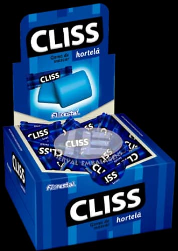 CHICLE CLISS HORTELA 280G