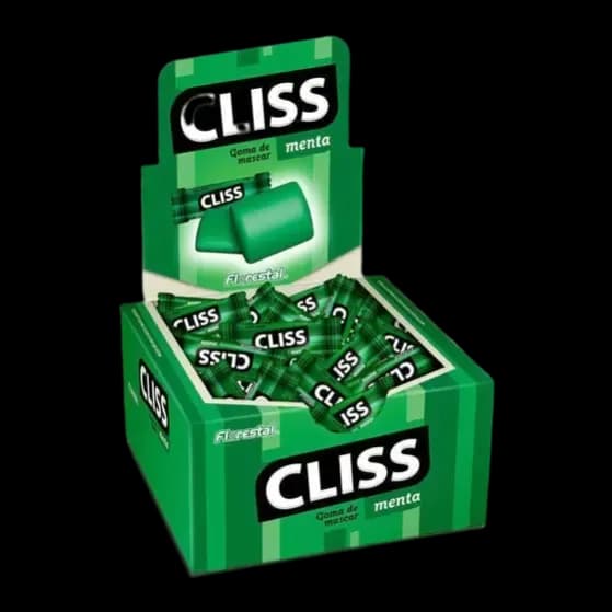 CHICLE CLISS MENTA 280G