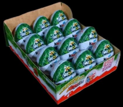 CHOC, KINDER OVO NATOONS 12X20G