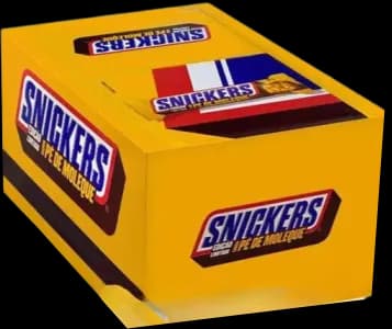 CHOC, SNICKERS PE DE MOLEQUE 20X42G