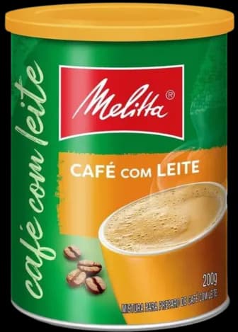 CAFE MELITTA C/LEITE 24X200G