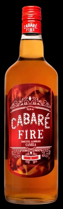 CACHACA CABARE FIRE 1LT