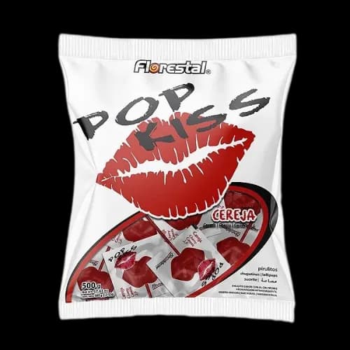 PIRUL FLORESTAL POP KISS CEREJA 500G