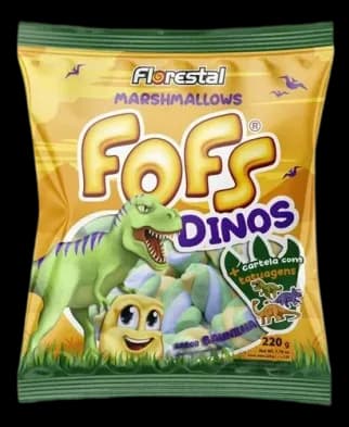 MARSHMALLOW FOFS DINOS 220G