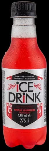 ICE DRINK FRUTAS VERMELHAS 12X275ML