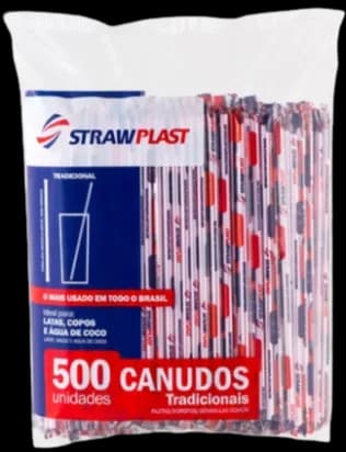 CANUDO EMB TRAD 5MM STRAWPLAST C/500
