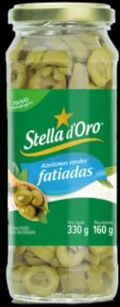 CONS AZEITONA STELLADORO FAT VDR 12X160G